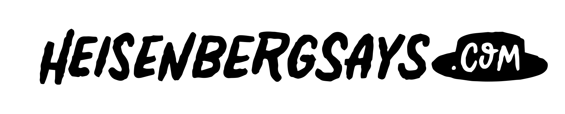 HeisenbergSays.com original handwritten logo